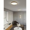 Afx Sona 16-in. LED Flush Mount - Satin Brass SNAF16LAJD1SB